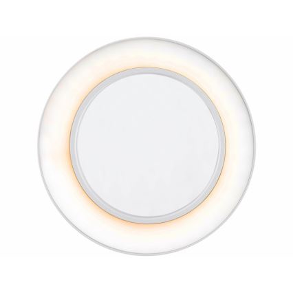 Extol - LED Stmievateľná stolná lampa s lupou LED/8W/5V 2900/4500/7500K biela