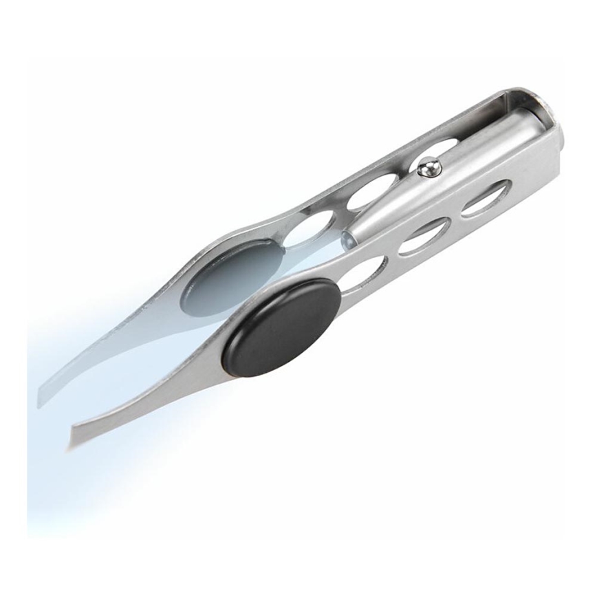 Extol - Pinzeta s LED svetlom 3xLR41