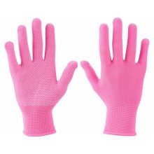 Extol - Pracovné rukavice vel. 7" ružová