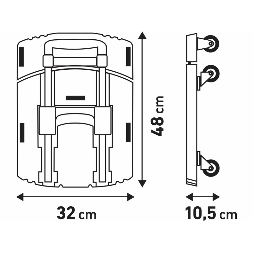 Extol Premium - Skladací vozík