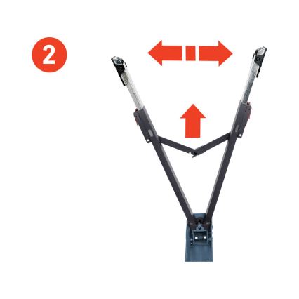 Extol Premium - Skladacia stavebná koza