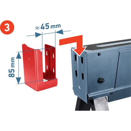 Extol Premium - Skladacia stavebná koza