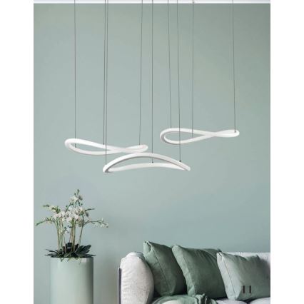 Fabas Luce 3711-47-102 - LED Luster na lanku TIRRENO LED/50W/230V