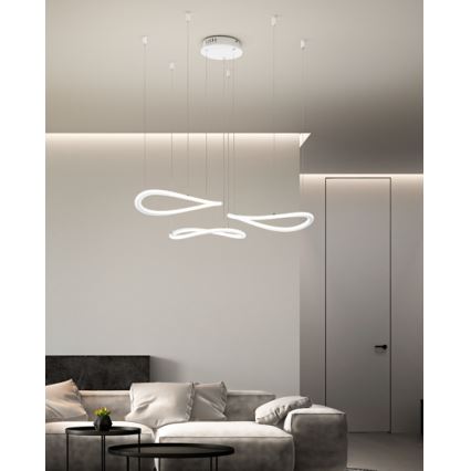 Fabas Luce 3711-47-102 - LED Luster na lanku TIRRENO LED/50W/230V