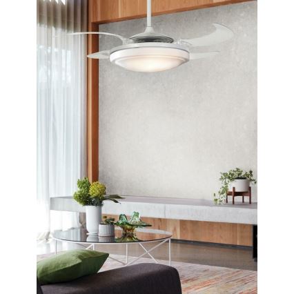 Lucci Air 212980 - Stropný ventilátor FANAWAY EVORA 2xE27/15W/230V