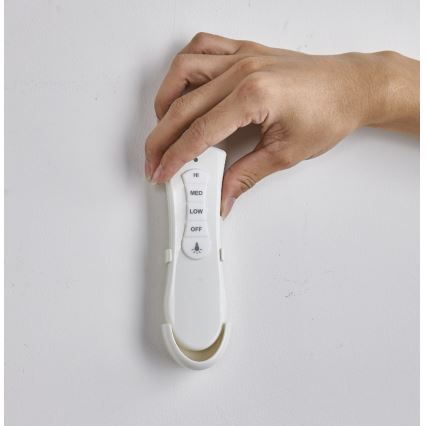 FANAWAY 212982 - Stropný ventilátor EVORA 2xE27/20W/230V lesklý chróm + diaľkové ovládanie
