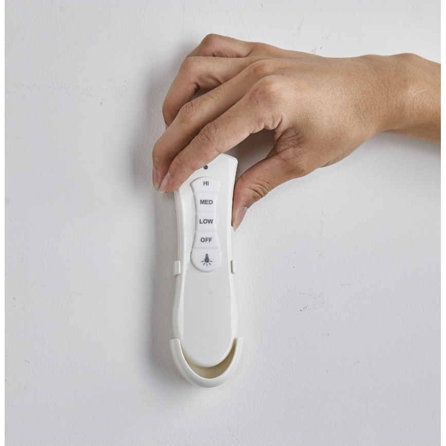 FANAWAY 212982 - Stropný ventilátor EVORA 2xE27/20W/230V lesklý chróm + diaľkové ovládanie