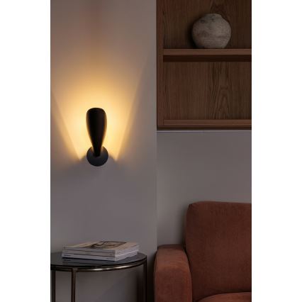 FARO 20077 - Nástenná lampa LIGERA 1xG9/6W/230V čierna