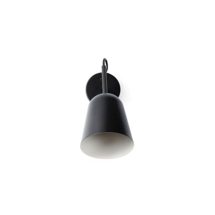 FARO 28257 - Nástenná lampa STUDIO 1xE14/8W/230V čierna