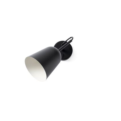 FARO 28257 - Nástenná lampa STUDIO 1xE14/8W/230V čierna
