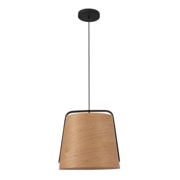 Faro 29848 - Luster na lanku WOOD 1xE27/20W/230V