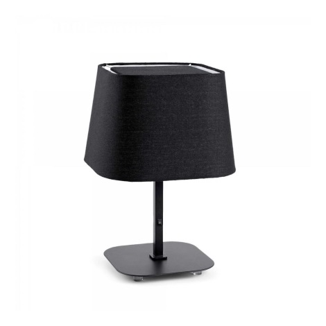 FARO 29955 - Stolná lampa SWEET 1xE27/20W/100-240V čierna