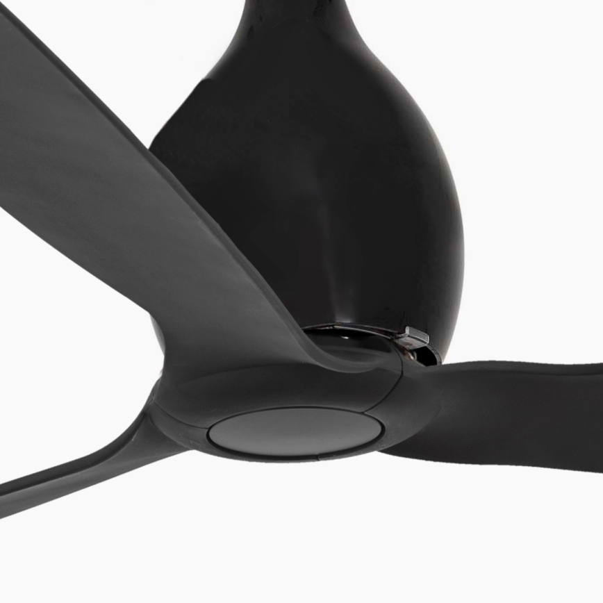 FARO 32030 - Stropný ventilátor MINI ETERFAN čierna pr. 128 cm + diaľkové ovládanie