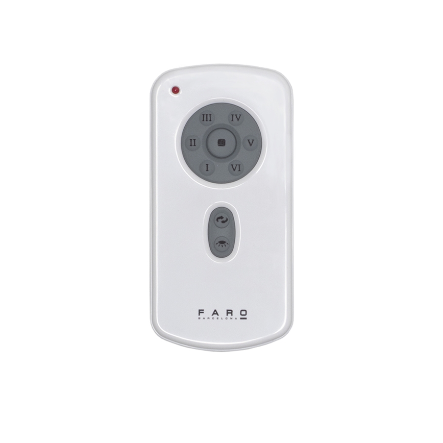 FARO 32030 - Stropný ventilátor MINI ETERFAN čierna pr. 128 cm + diaľkové ovládanie