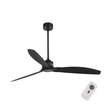 FARO 32100 - Stropný ventilátor JUST FAN čierna pr. 128 cm + diaľkové ovládanie