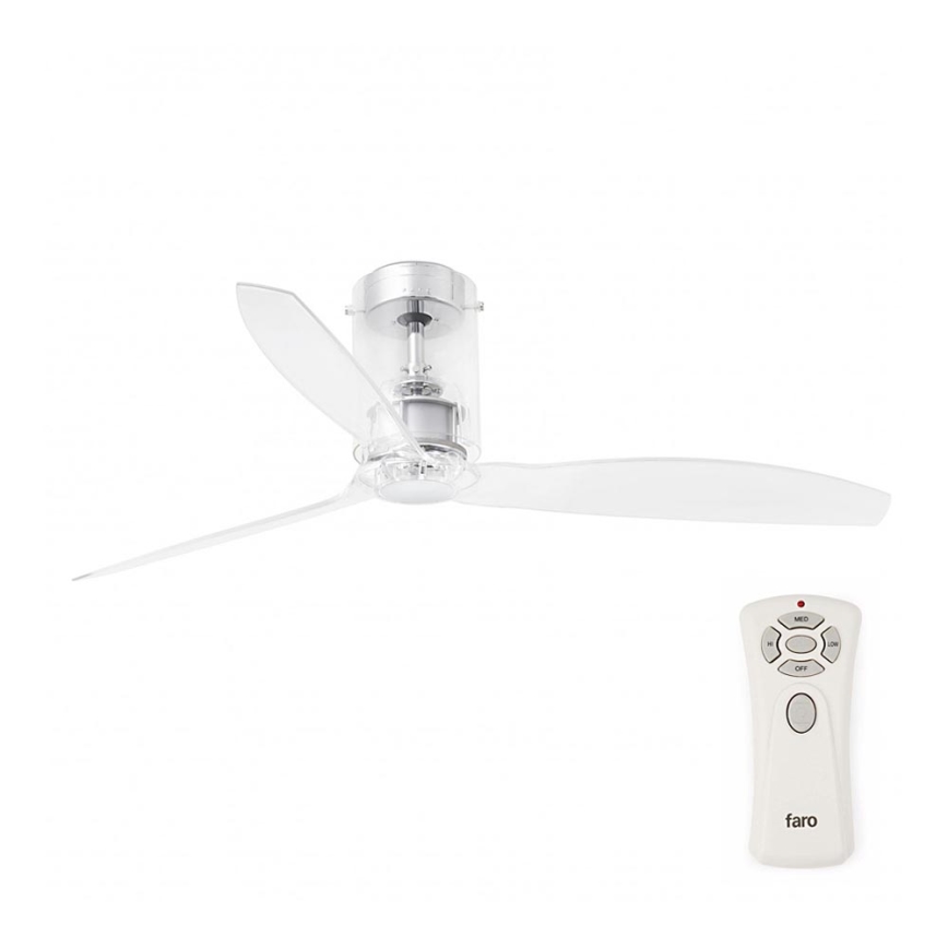 FARO 33393 - Stropný ventilátor MINI TUBE FAN pr. 128 cm + diaľkové ovládanie