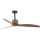 FARO 33435 - Stropný ventilátor WEAVER M pr. 128 cm hnedá/čierna + diaľkové ovládanie