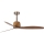 FARO 33436 - Stropný ventilátor WEAVER M pr. 128 cm mosadz/čierna + diaľkové ovládanie