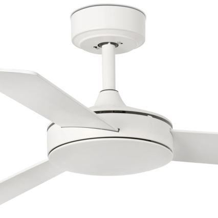 FARO 33603DCWT - Stropný ventilátor MINI MALLORCA S hnedá/biela pr. 106 cm Wi-Fi Tuya + diaľkové ovládanie
