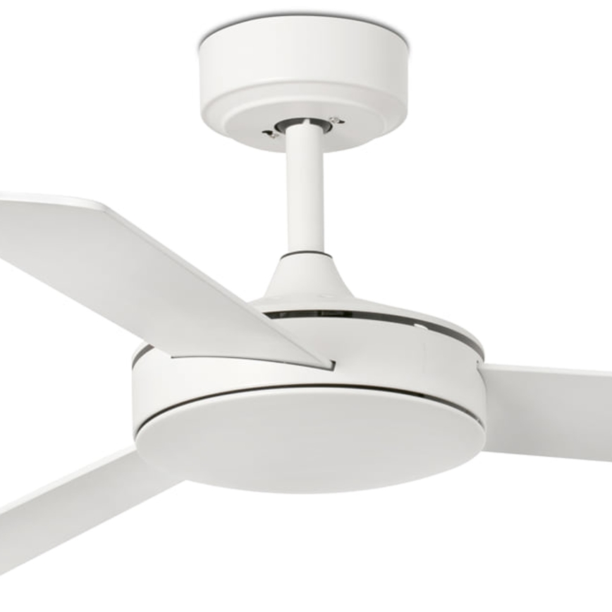 FARO 33603DCWT - Stropný ventilátor MINI MALLORCA S hnedá/biela pr. 106 cm Wi-Fi Tuya + diaľkové ovládanie