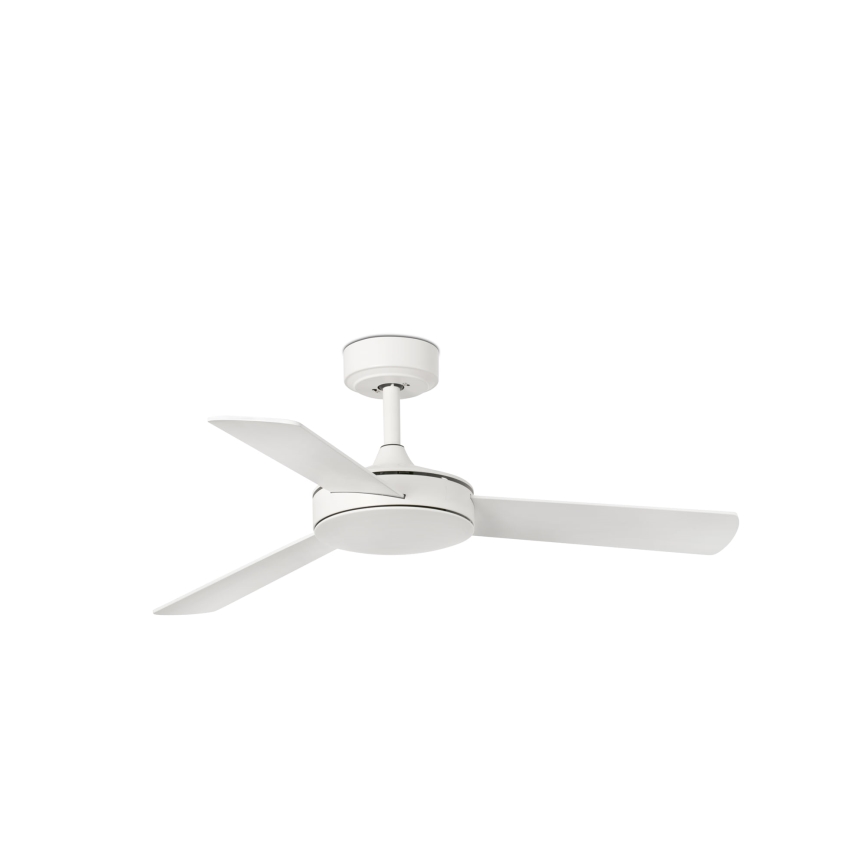 FARO 33603DCWT - Stropný ventilátor MINI MALLORCA S hnedá/biela pr. 106 cm Wi-Fi Tuya + diaľkové ovládanie