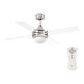 FARO 33696 - Stropný ventilátor MINI ICARIA 2xE14/8W/230V