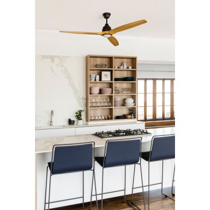 FARO 33719DC - LED Stmievateľný stropný ventilátor ALO LED/20W/230V 2700/4000/6500K pr. 152 cm + diaľkové ovládanie