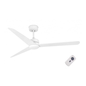 FARO 33721 - Stropný ventilátor NU biely + diaľkové ovládanie