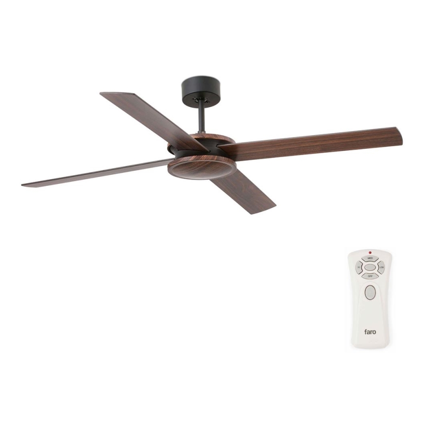 FARO 33724 - Stropný ventilátor POLEA pr. 132 cm + diaľkové ovládanie