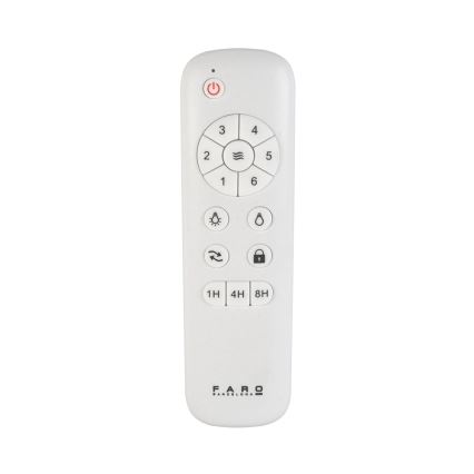 FARO 33725 - LED Stropný ventilátor HYDRA LED/20W/230V pr. 132 cm + diaľkové ovládanie
