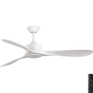 FARO 33750DC - Stropný ventilátor LUZON L biela + diaľkové ovládanie