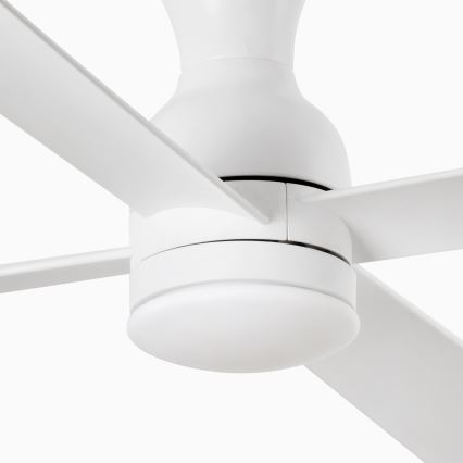 FARO 33756WT - LED Stropný ventilátor FRASER XL LED/16W/230V biela pr. 120 cm Wi-Fi Tuya + diaľkové ovládanie