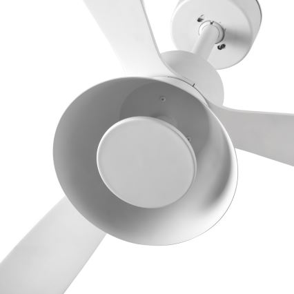 FARO 33760WT-22 - LED Stmievateľný stropný ventilátor AMELIA L CONE LED/20W/230V 2700/3500/5000K biela pr. 132 cm Wi-Fi Tuya + diaľkové ovládanie
