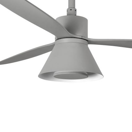 FARO 33762WT-24 - LED Stmievateľný stropný ventilátor AMELIA L CONE LED/20W/230V 2700/3500/5000K šedá pr. 132 cm Wi-Fi Tuya + diaľkové ovládanie