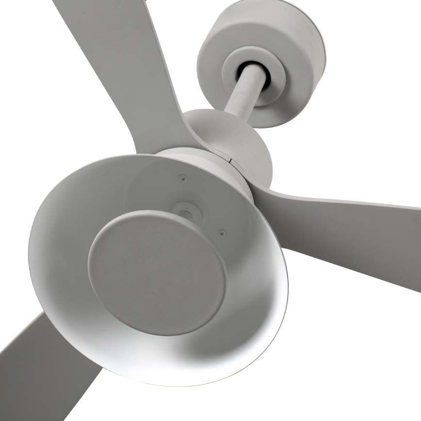 FARO 33762WT-24 - LED Stmievateľný stropný ventilátor AMELIA L CONE LED/20W/230V 2700/3500/5000K šedá pr. 132 cm Wi-Fi Tuya + diaľkové ovládanie