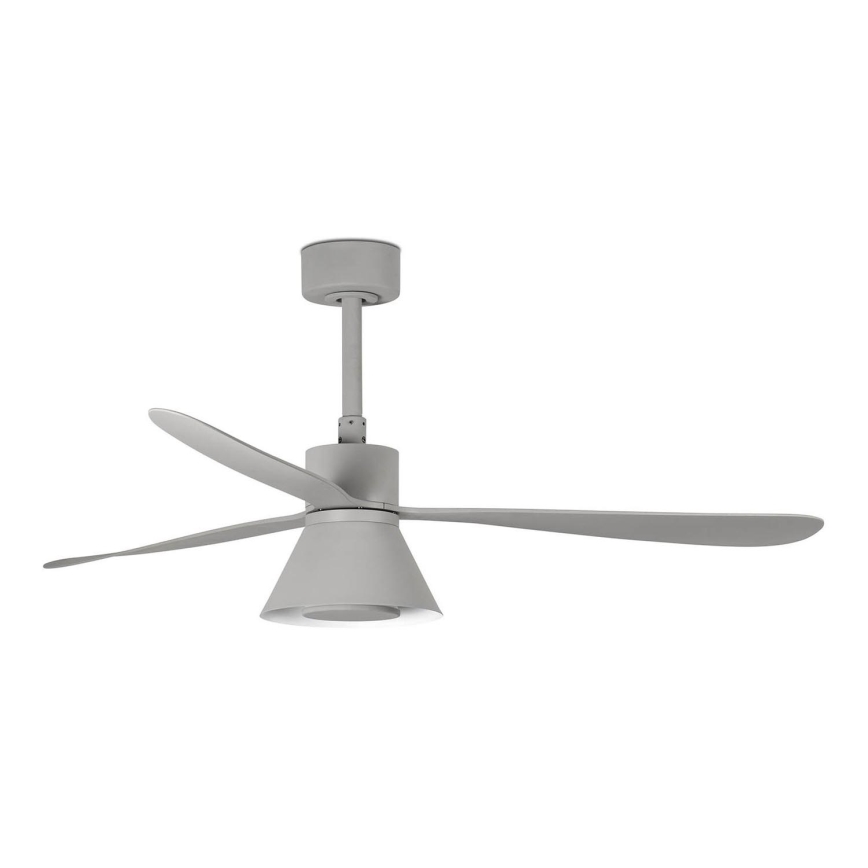 FARO 33762WT-24 - LED Stmievateľný stropný ventilátor AMELIA L CONE LED/20W/230V 2700/3500/5000K šedá pr. 132 cm Wi-Fi Tuya + diaľkové ovládanie