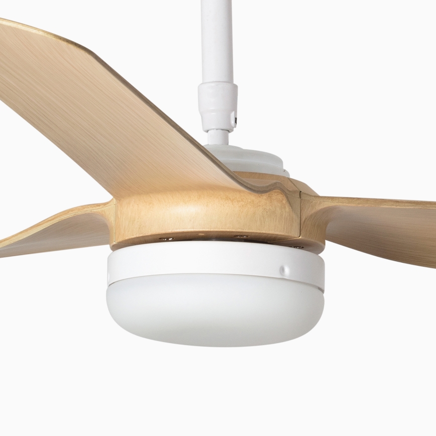 FARO 33816-20 - LED Stropný ventilátor PUNT LED/18W/230V Wi-Fi hnedá/čierna + diaľkové ovládanie