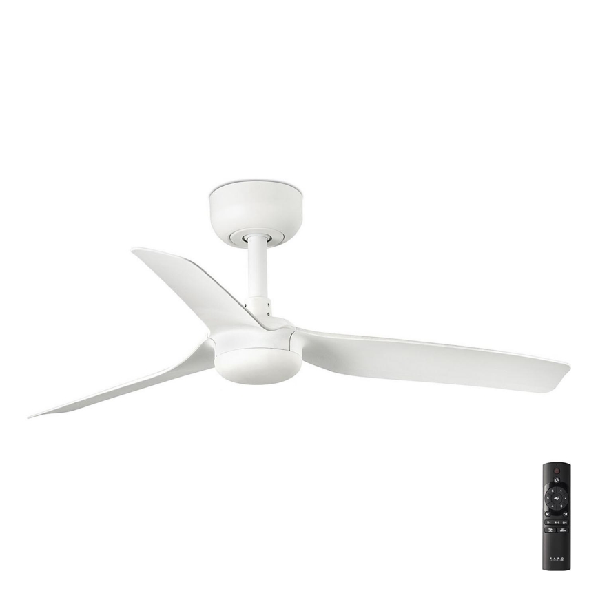 FARO 33820 - Stropný ventilátor MINI PUNT S biela pr. 90 cm + diaľkové ovládanie