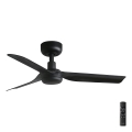 FARO 33822 - Stropný ventilátor MINI PUNT S čierna pr. 90 cm + diaľkové ovládanie
