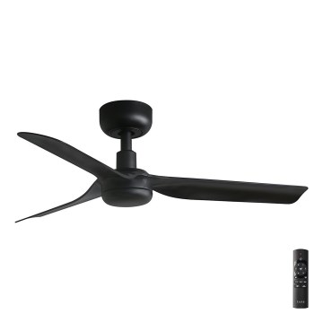 FARO 33822 - Stropný ventilátor MINI PUNT S čierna pr. 90 cm + diaľkové ovládanie