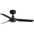 FARO 33822WT - Stropný ventilátor MINI PUNT S čierna pr. 90 cm Wi-Fi Tuya + diaľkové ovládanie