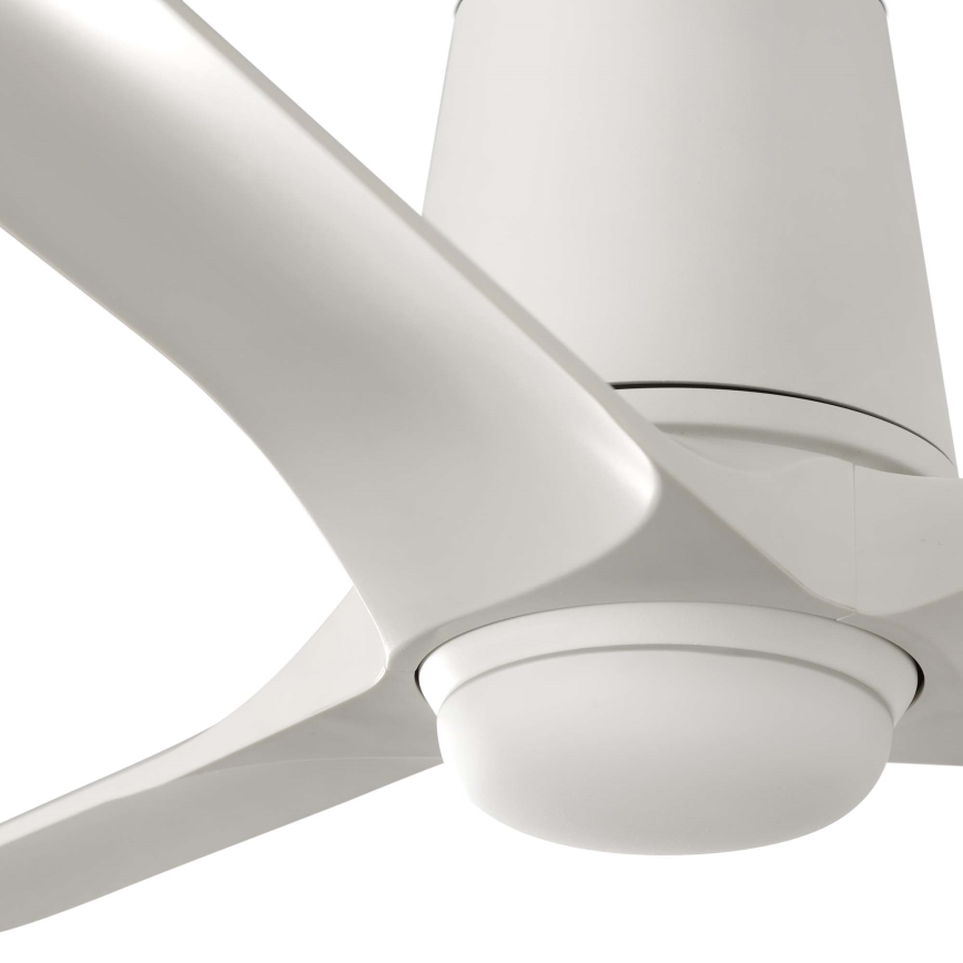 FARO 33826WT-1TW - LED Stmievateľný stropný ventilátor HEY TUB S LED/10W/230V 2700/4000/6000K biela pr. 90 cm Wi-Fi Tuya + diaľkové ovládanie