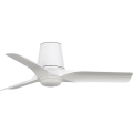 FARO 33826WT-1TW - LED stmievateľný stropný ventilátor HEY TUB s LED/10 W/230 V 2700/3000/4000 K biela priemer 90 cm Wi‑Fi Tuya + diaľkové ovládanie