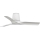 FARO 33826WT - Stropný ventilátor HEY TUB S biela pr. 90 cm Wi-Fi Tuya + diaľkové ovládanie