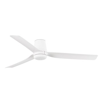 FARO 33828 - Stropný ventilátor PUNT TUB M biela pr. 130 cm + diaľkové ovládanie