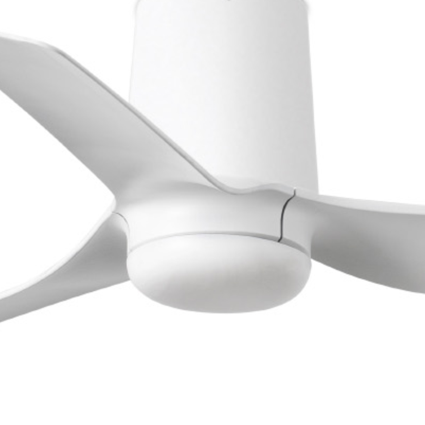 FARO 33832 - Stropný ventilátor MINI PUNT TUB S biela pr. 90 cm + diaľkové ovládanie