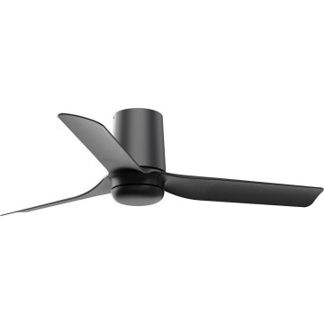 FARO 33834-Stropný ventilátor MINI PUNT TUB S čierna pr. 90 cm + diaľkové ovládanie
