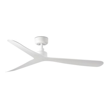 FARO 34194 - Stropný ventilátor ROCKER M pr. 132 cm biela + diaľkové ovládanie