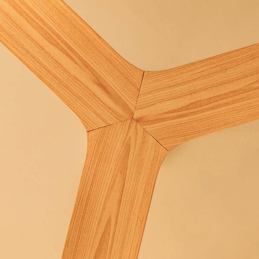 FARO 34195 - Stropný ventilátor ROCKER M, priemer 132 cm, béžová/biela + diaľkové ovládanie