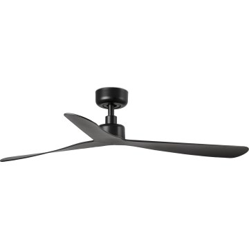 FARO 34196 - Stropný ventilátor ROCKER M pr. 132 cm čierny + diaľkové ovládanie